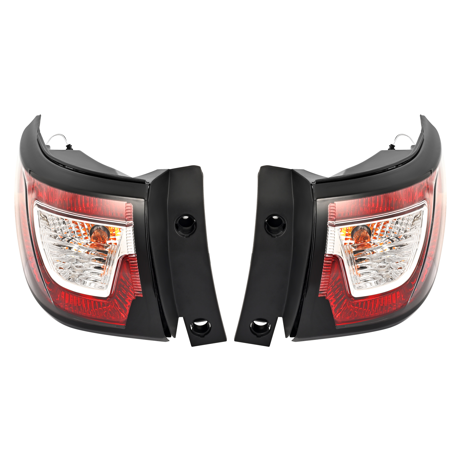 Red Tail Lights Lamps w/ Bulbs LH+RH For Chevy Traverse LS LT LTZ 2013-2017 DOT