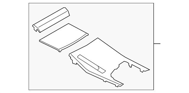 Genuine BMW Shift Panel 51-16-9-391-278