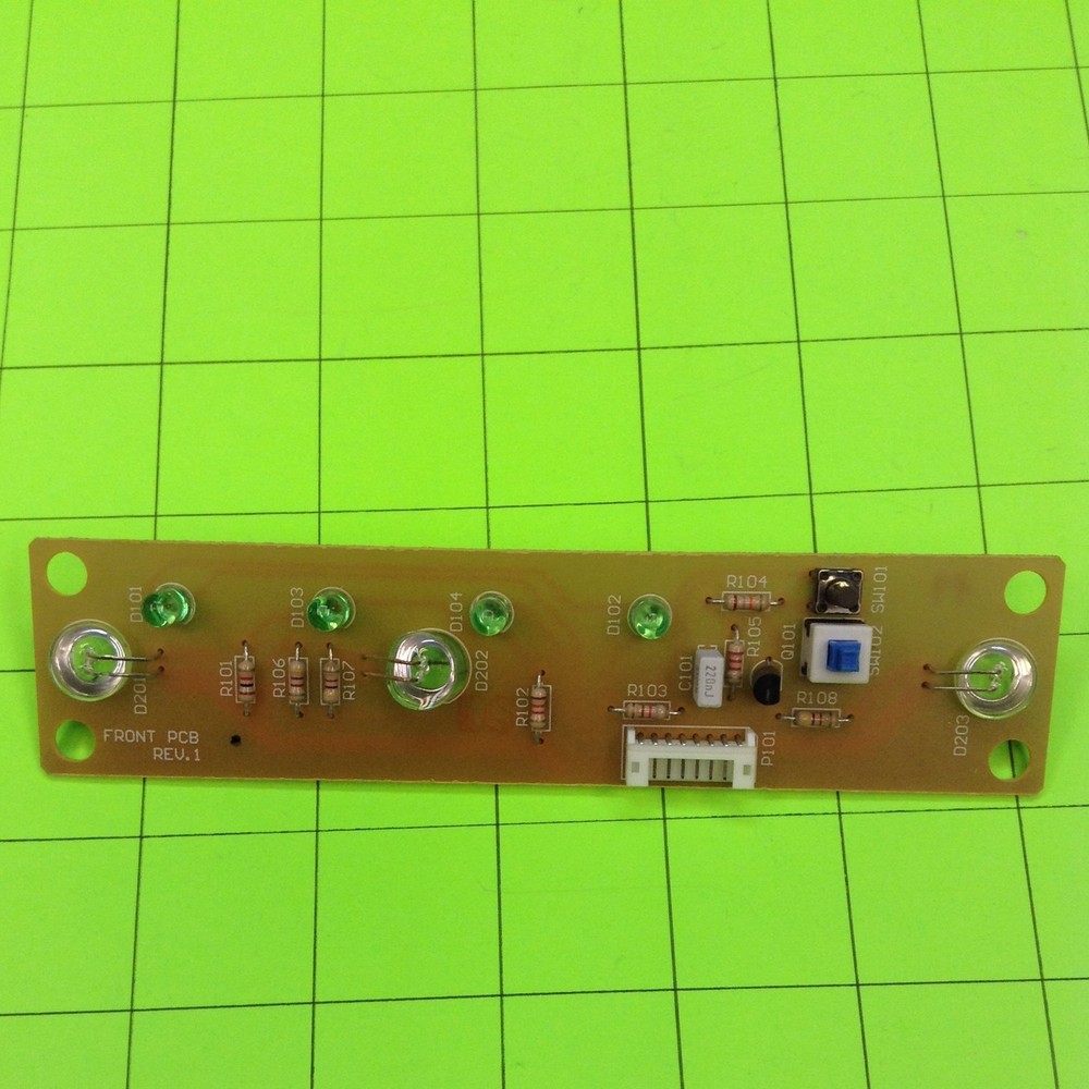 Amptek BS500N UPS Battery Backup Indicator Light Board FRONT PCB