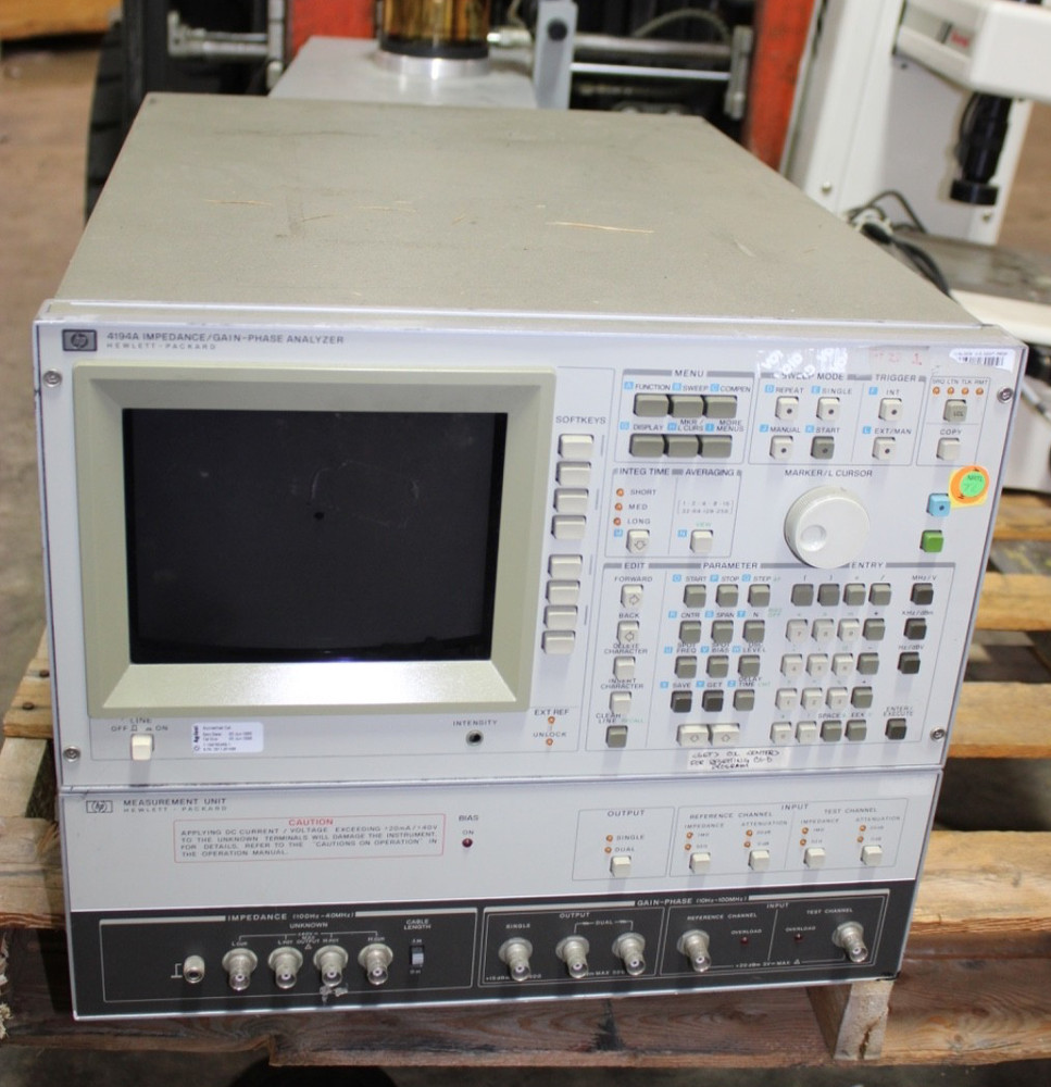 HP 4194A Impedance/Gain-Phase Analyzer: