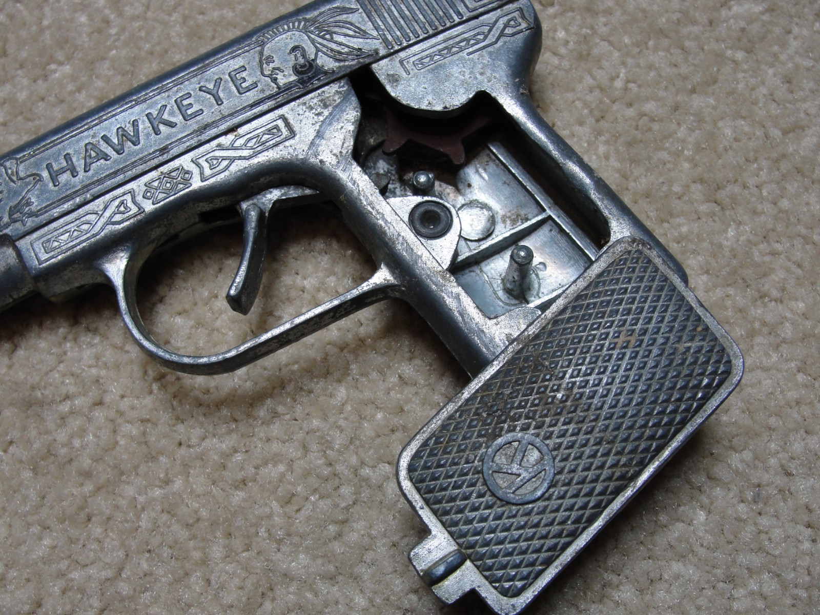 Vintage KILGORE "HAWKEYE" Toy Cap Gun USA