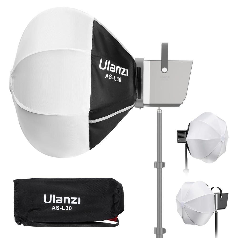 Mini Lantern Softbox Soft Light Modifier【Not w Standard Bowens Mount】 11.8 in...
