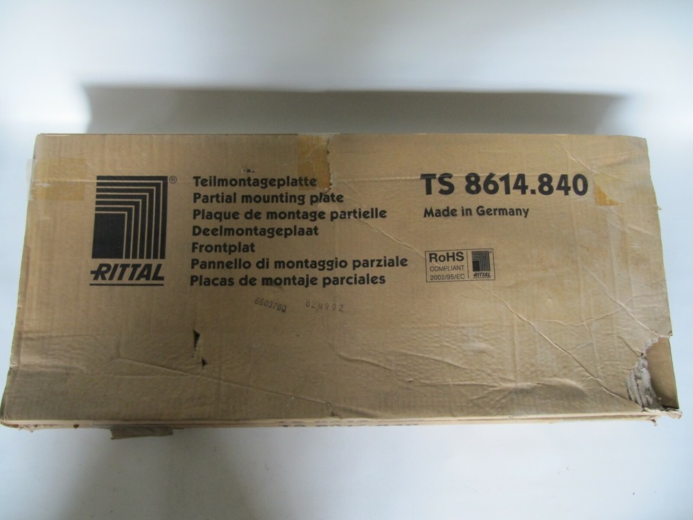 (NEW) Rittal Partial Mounting Plate TS 8614.840