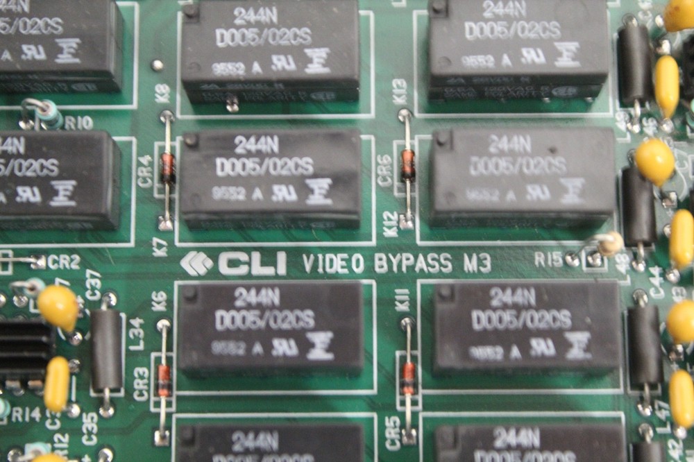 CLI Video Input Output Bypass M3 500654-01