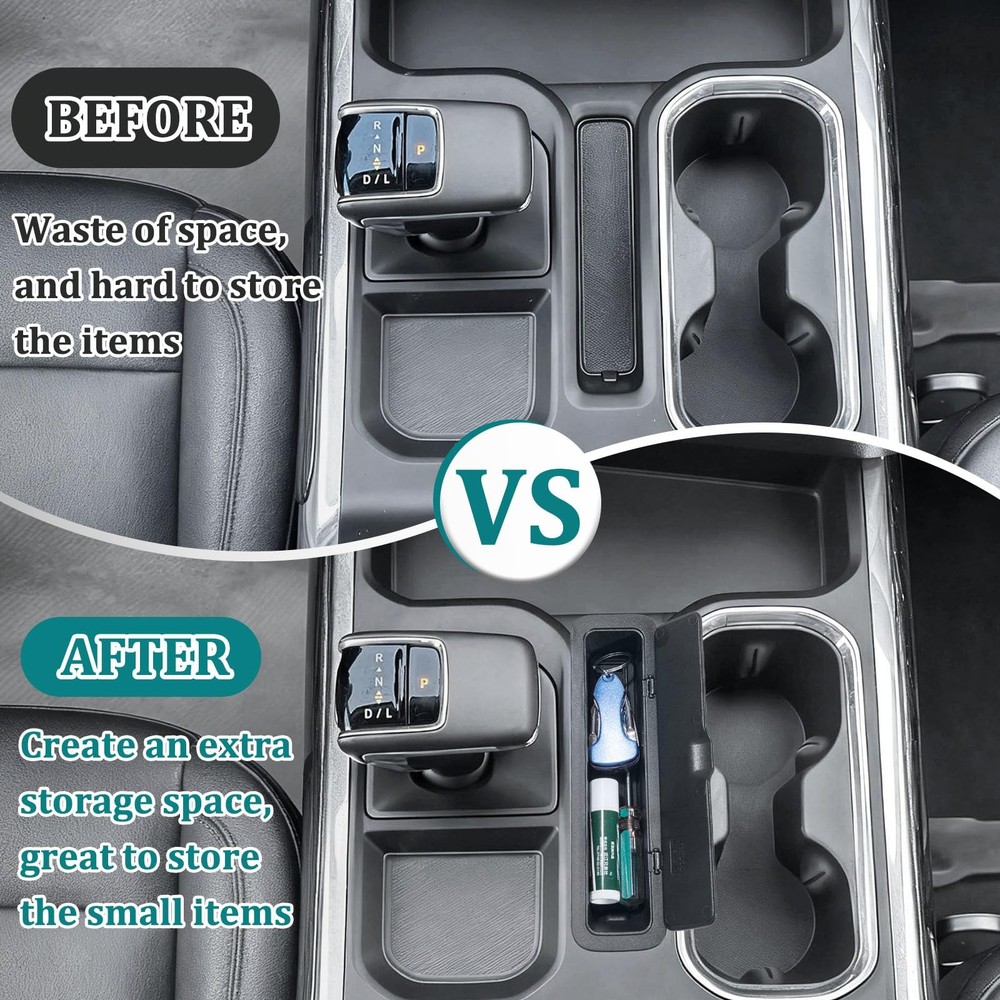 TOPINSTALL Hidden Storage Box Compatible with 2023-2026 Console