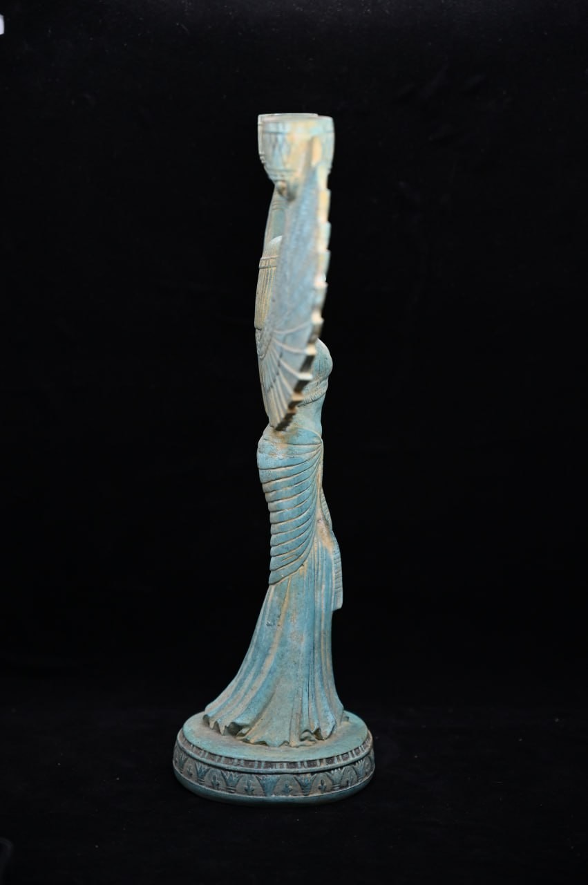 Rare Statue of The Goddess winged Isis Authentic Ancient Egyptian Antiquities BC