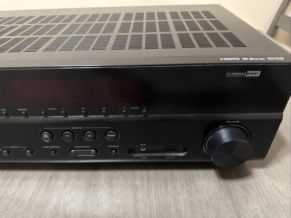 Yamaha RX-V377 AV Receiver + Remote Tested Bundle