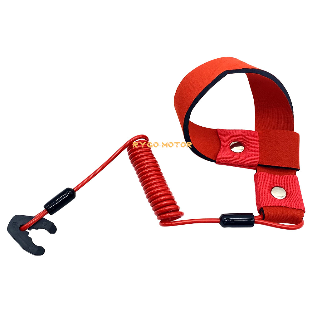 Upgrade Safety Tether Lanyard Kill Stop Switch for Kawasaki Jet Ski JS550 82-95