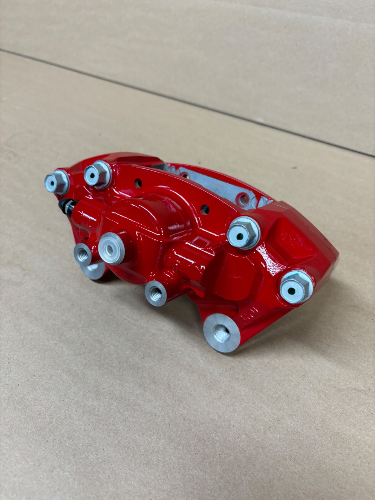 NEW OEM INFINITI Q50 Q60 2016-2024 AKEBONO REAR LH DRIVER BRAKE CALIPER RED