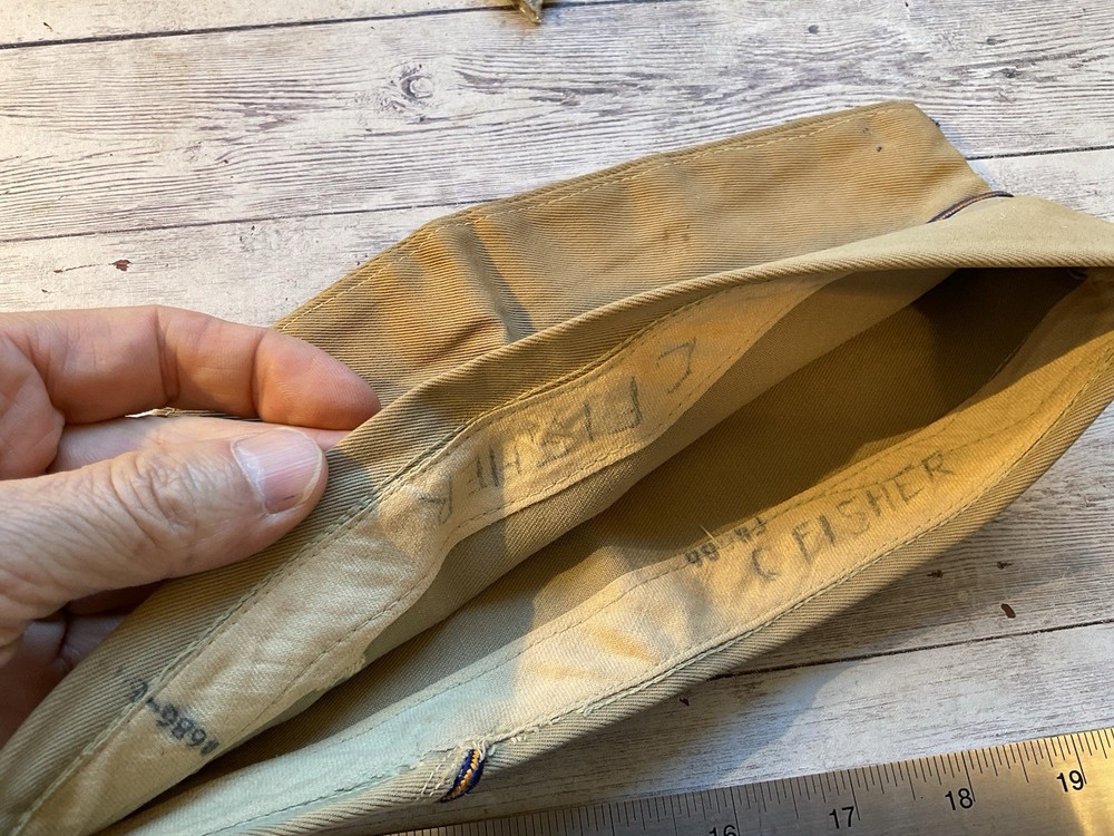 ORIGINAL WWII USAAF OVERSEAS CAP PAIR