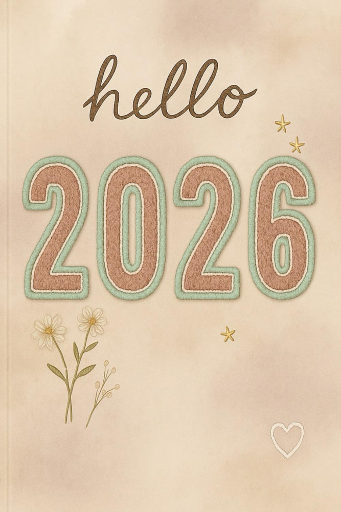Hello 2026: A Journal for Reflection & Renewal: Write, Release & Begin Again