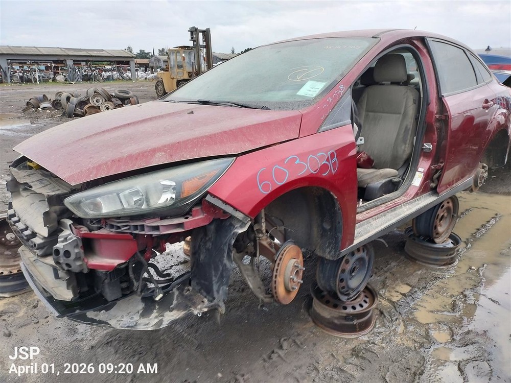LEFT REAR DOOR WINDOW REGULATOR OEM 2015 FORD FOCUS