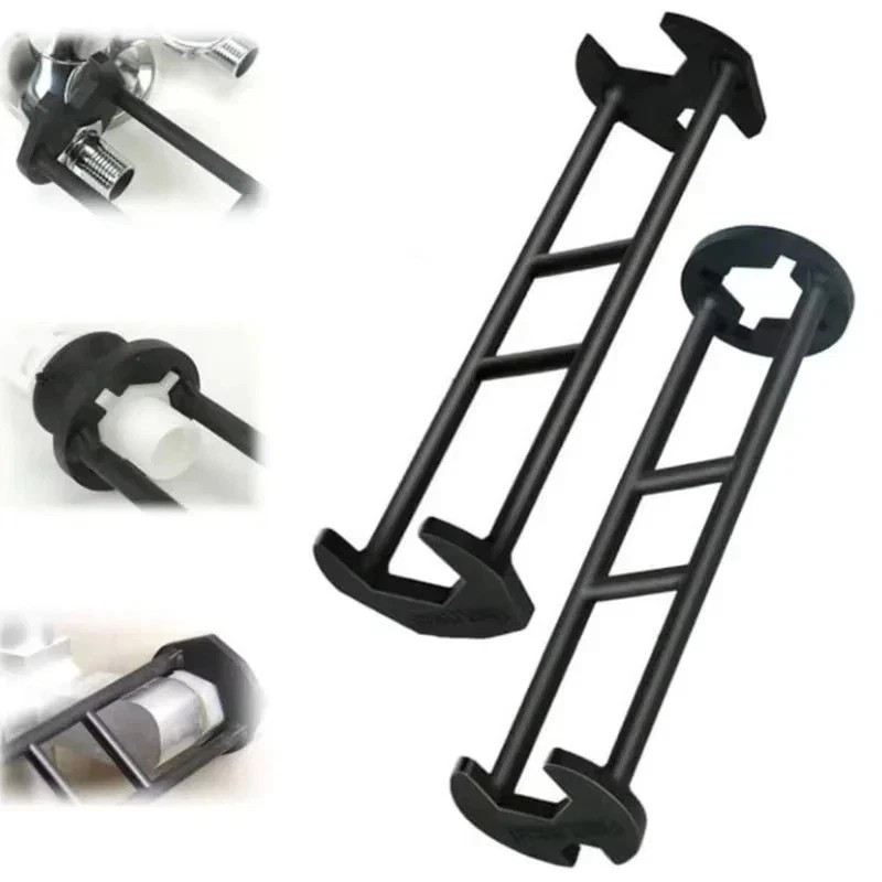 Multifunctional Sink Wrench Set, 2-Pack Basin and Faucet Wrench Tool with Fou.