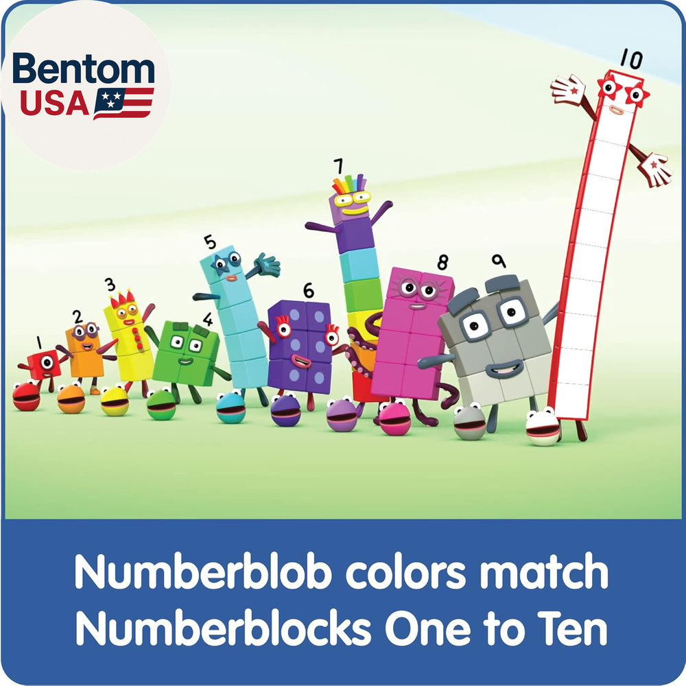 Numberblocks Numberblob Counting Set, Math Counters, Educational Math Manipulati