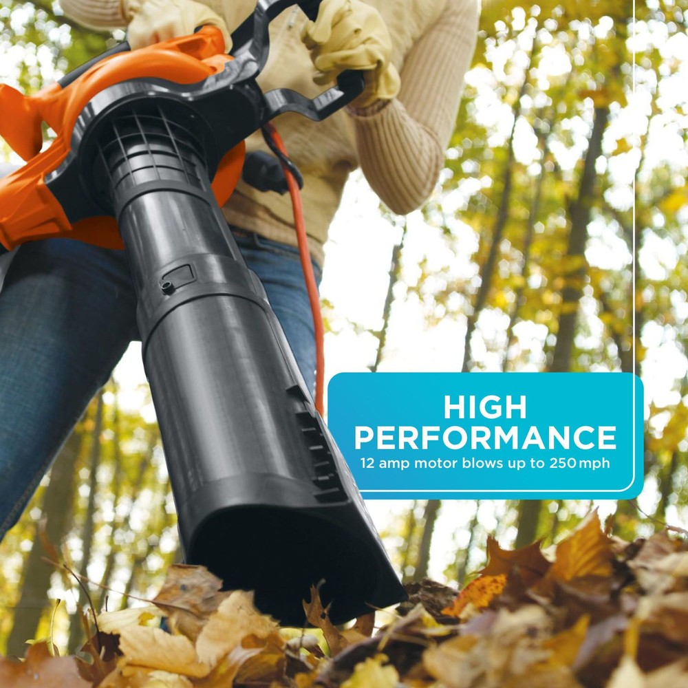 BLACK+DECKER High Performance Blower/Vac/Mulcher - BV6000