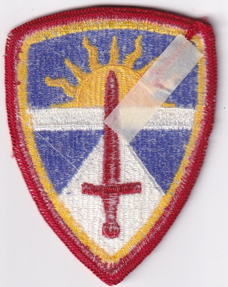 US Army Test & Experimentation Command TEXCOM color patch