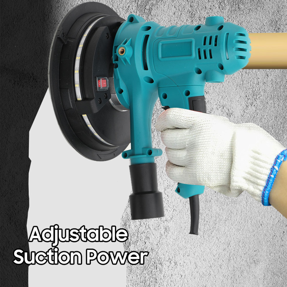 Electric Drywall Sander Machine 710W 110V Variable Speed Wall Sanding Machine