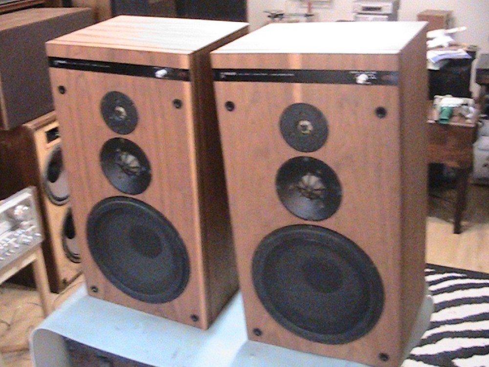 Philips 476 Vintage Stereo Speakers