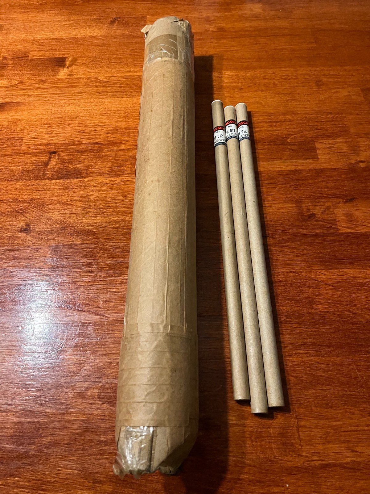 (2)-New Bosch 2607018012 12" Foam Rubber Cutter Blades -NIP