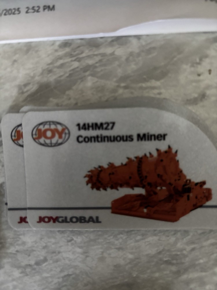 Joy Coal Mining stickers Nice