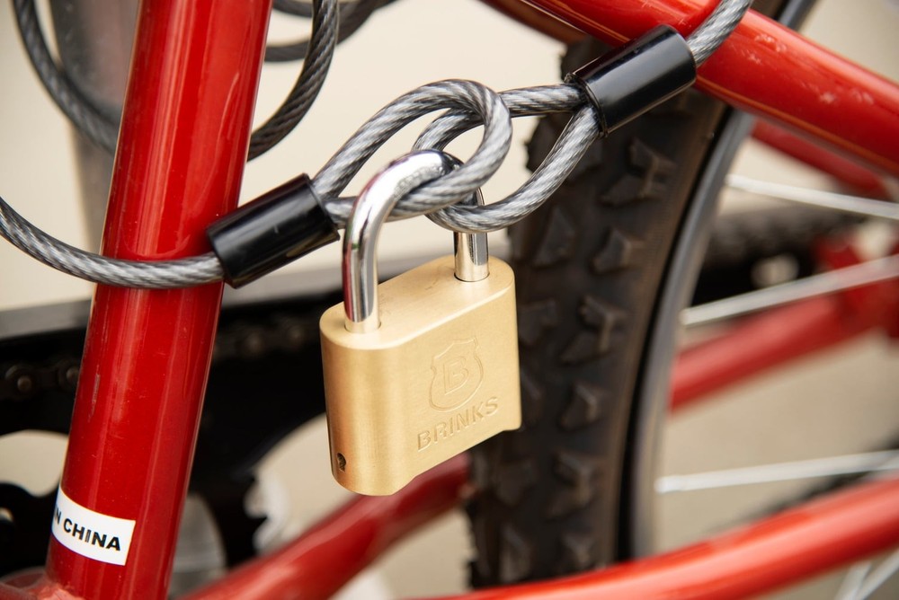 Brinks Solid Brass 50mm Resettable Combination Padlock with 1in Shackle