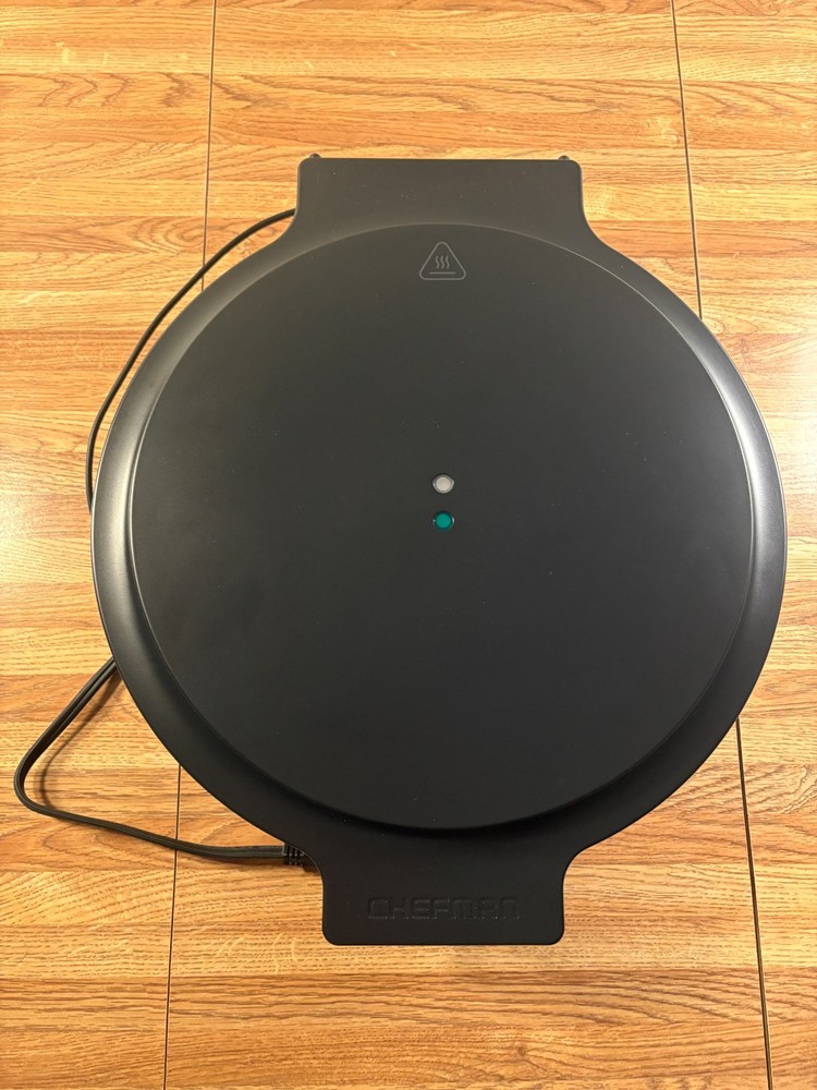 🔥 Chefman 12” Electric Pizza Maker – Midnight Black