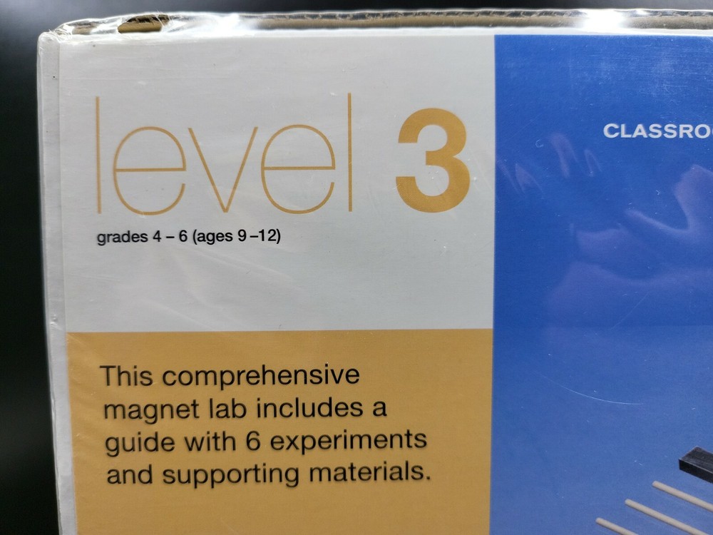 Magnet Lab Level 3 Six Experiments Dowling Magnets Learn Classroom Fun Guide NEW