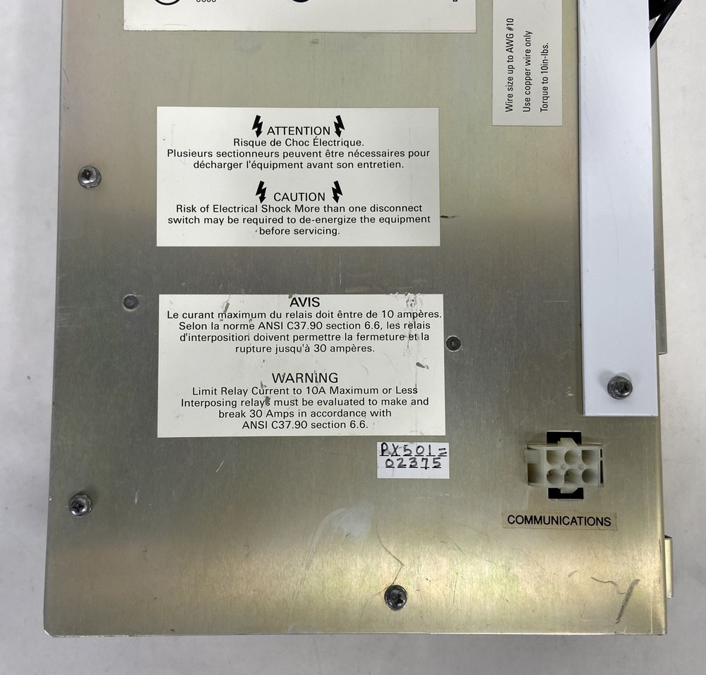 GE Power Leader Meter TM1G04 with Waveform Capture