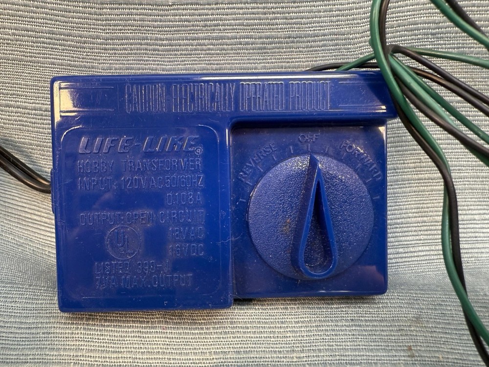 Vintage Life-Like Hobby Transformer for Model Train Sets - Untested