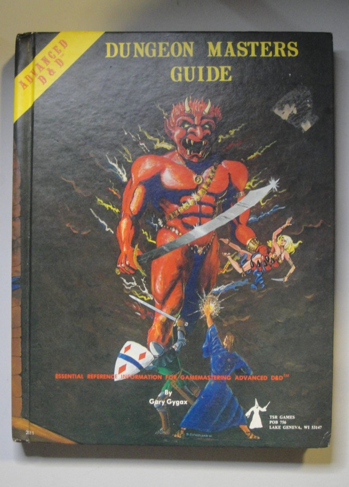 Advanced D&D Dungeons and Dragons Dungeon Master's Guide