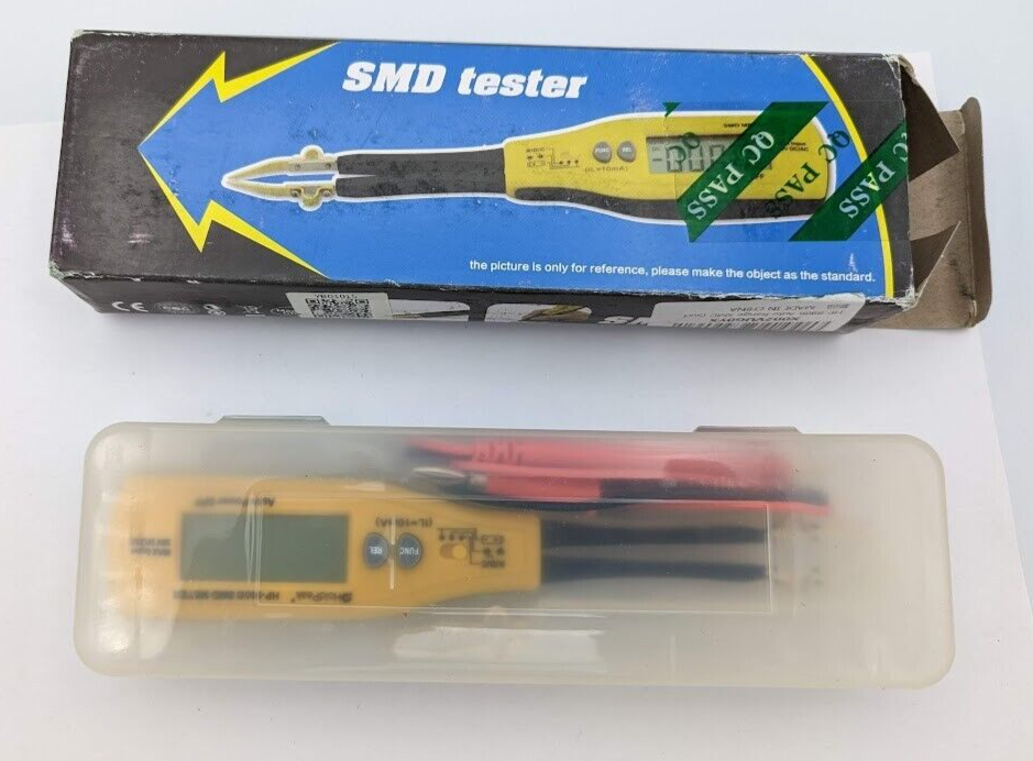 HP-990B Auto Range SMD (Surface Mounted Device) Meter Resistor Capacitor Tester