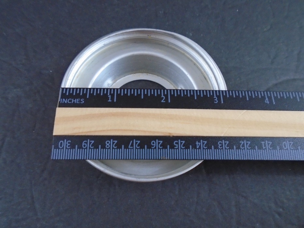 Mirro Cookie Pastry Press Replacement Ring Cap Only Aluminum 3.25"