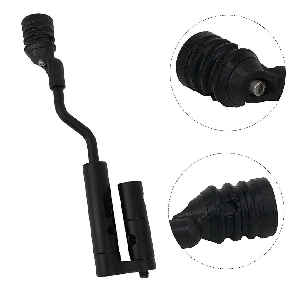 Efficient String Suppressor for Compound Bows Reduces Vibration and Noise