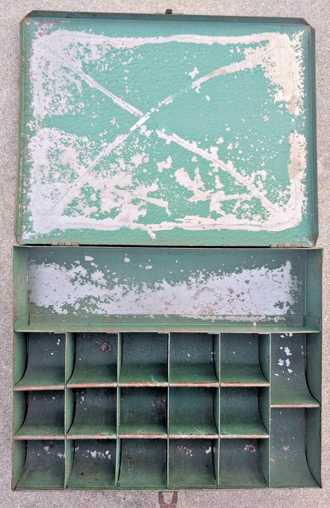 Vintage API Metal Case Box Empty