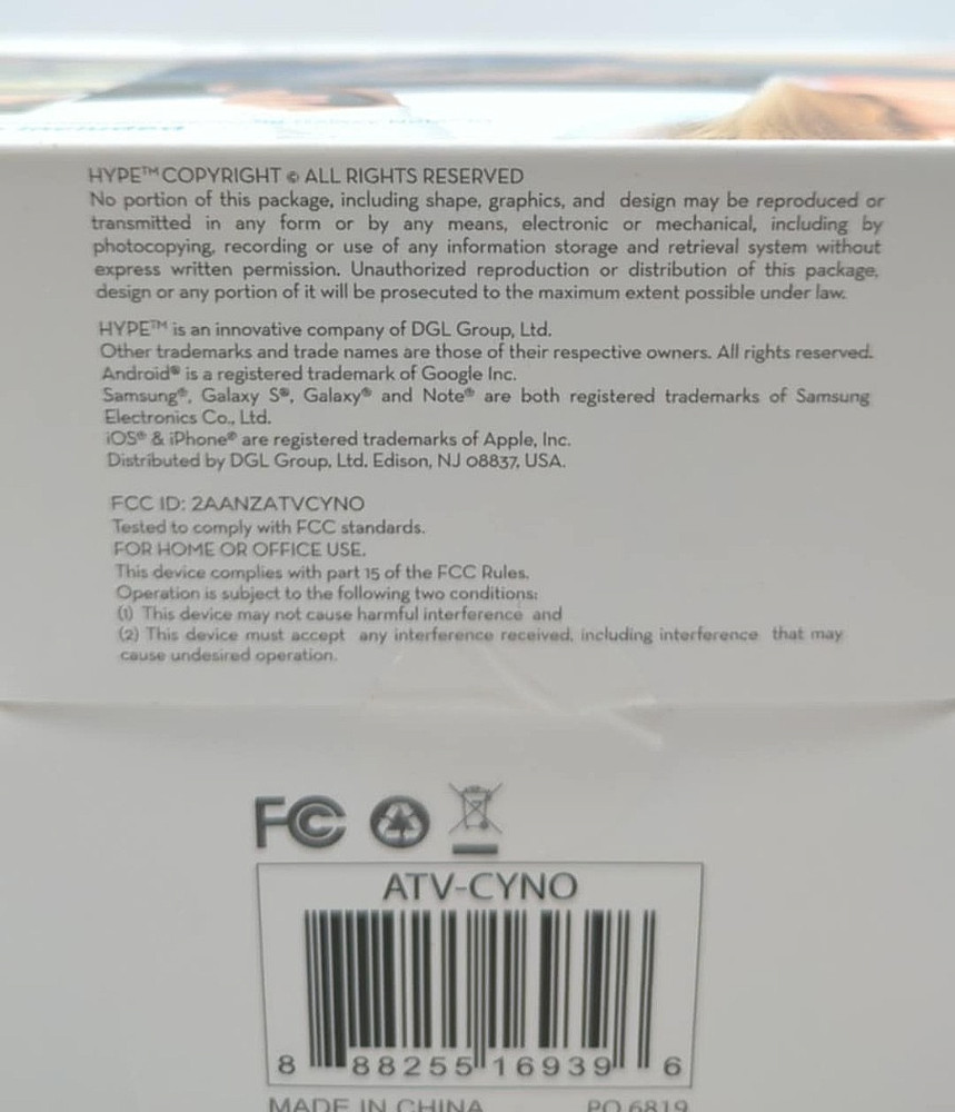 Cynoculars Virtual Reality Headset And Remote NEW OPEN BOX