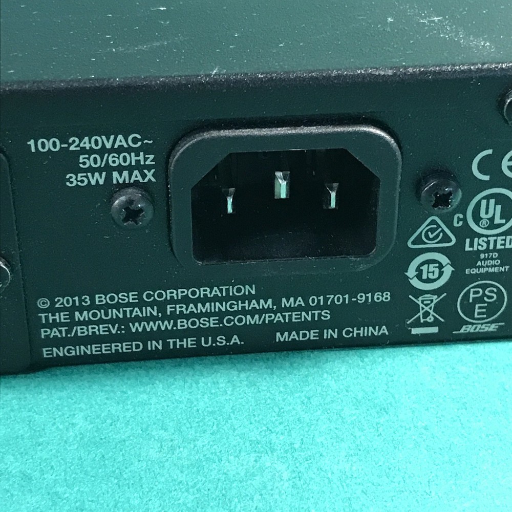 BOSE CONTROLSPACE ESP-880 Engineered Sound Processor w/ Ethernet Card