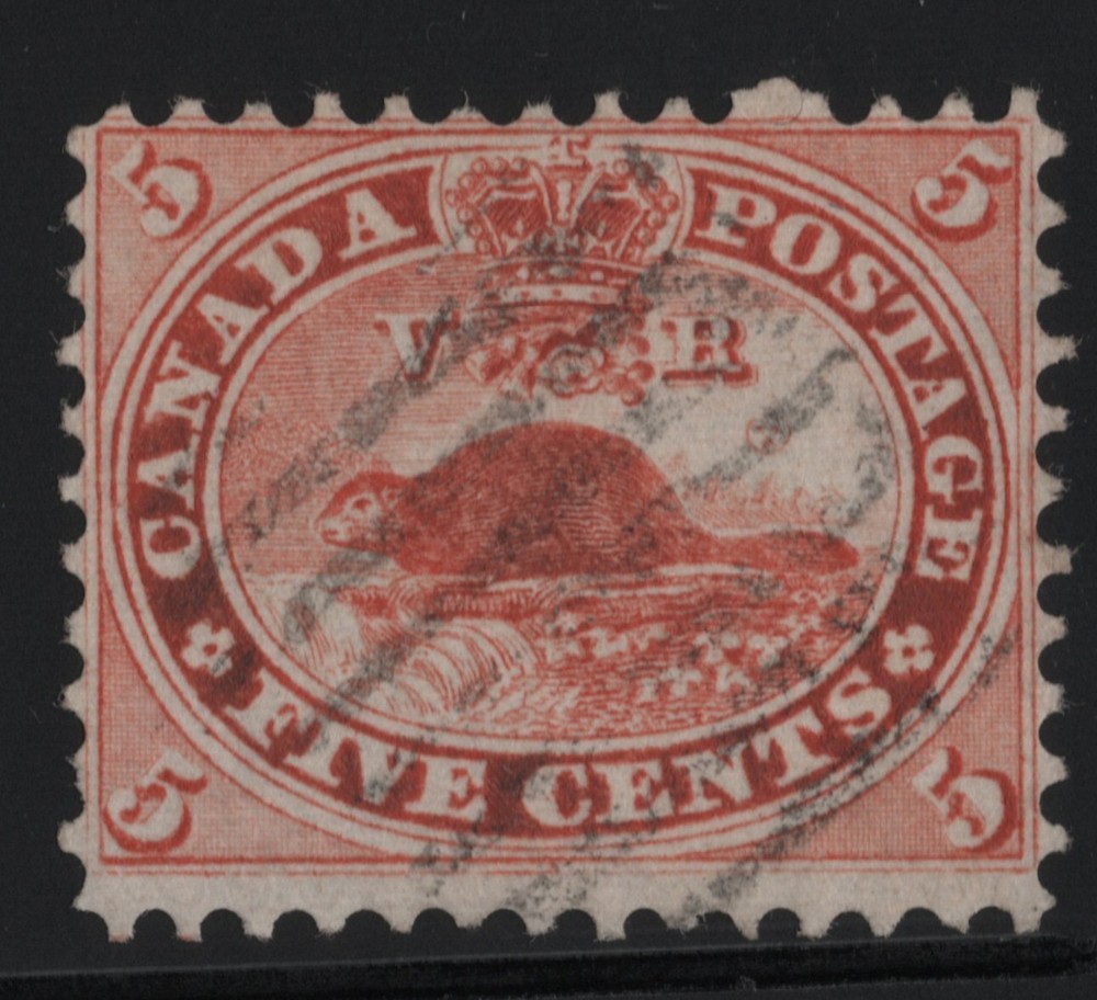 #15 Beaver 5c Canada used