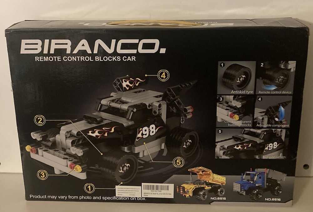 Biranco Remote Control Blocks Car No. 6517