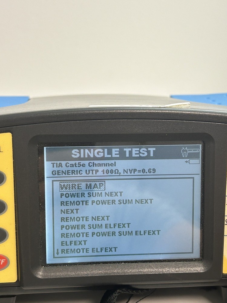 Metrel Multi Lan 350 For Lan Cabling Vertification Cable Tester