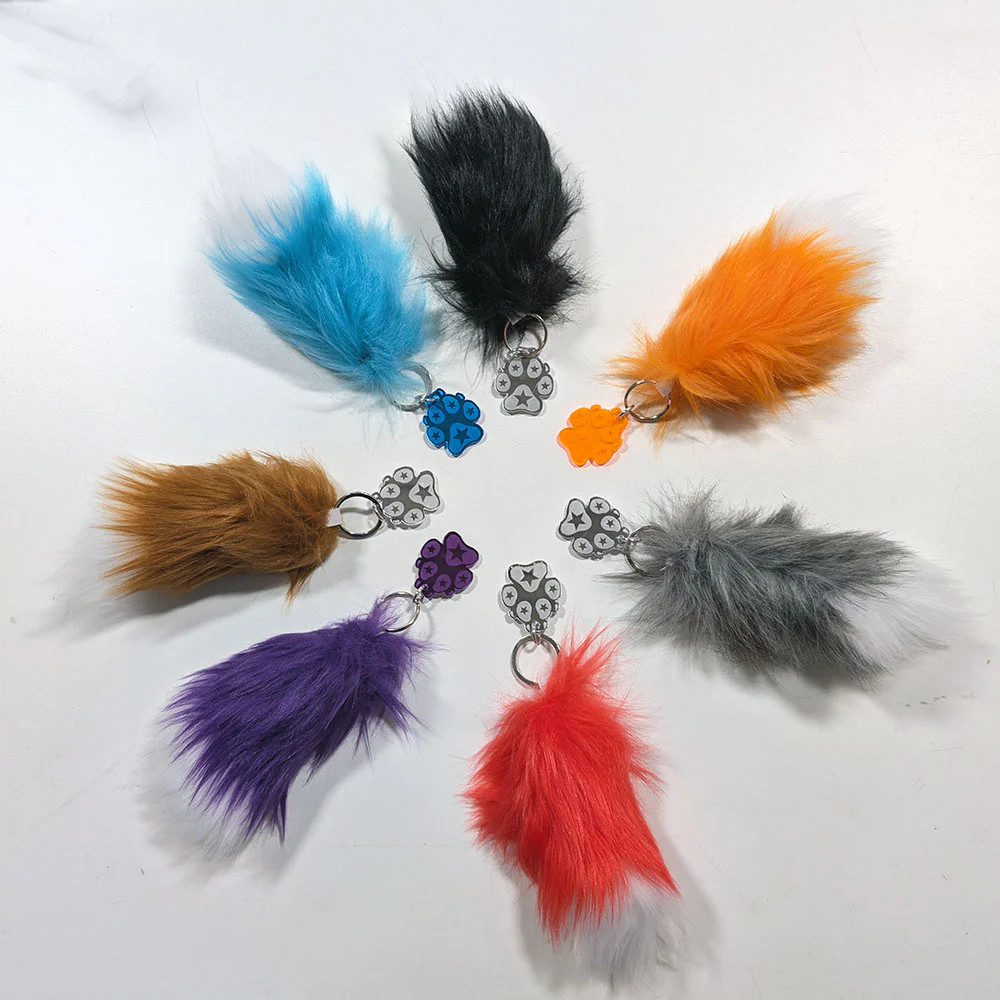 Pawstar Nano Keychain Fox Tail