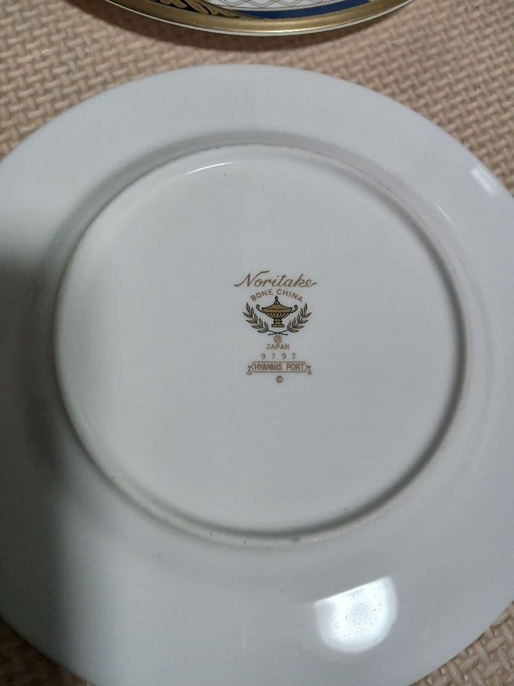 Noritake Hyannis Port Plate 16.5cm 4 Set