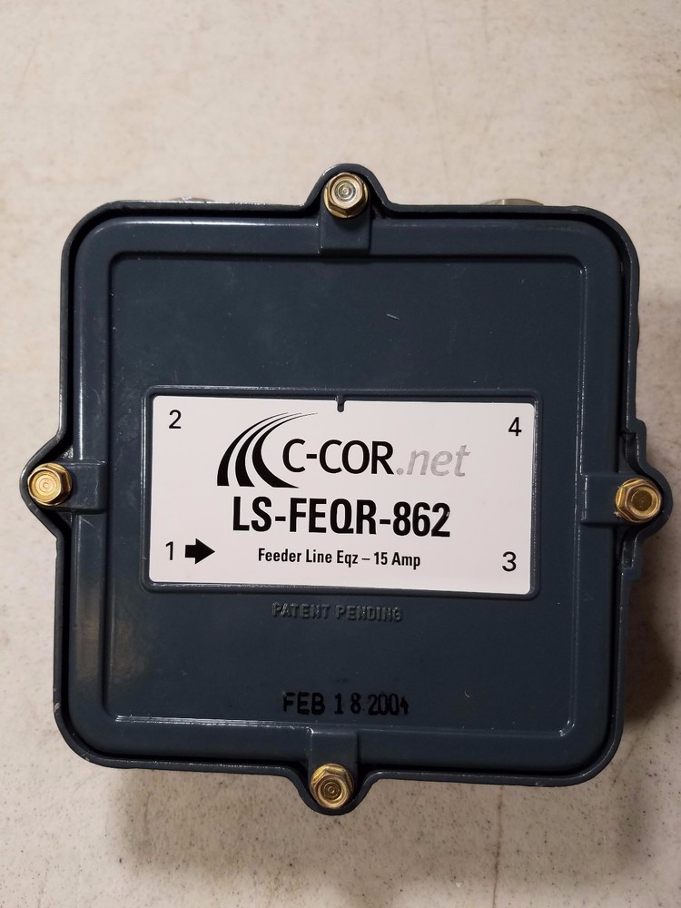 C-COR Feeder Line Equalizer 15 Amp LS-FEQR-862