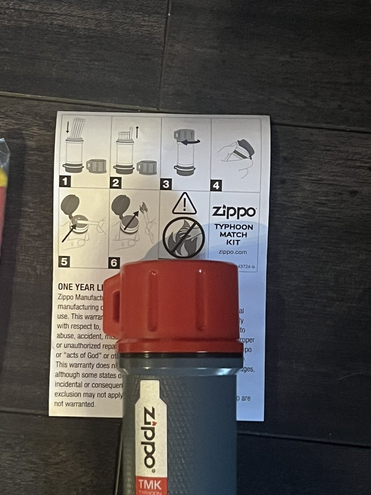 Zippo Typhoon Match Kit