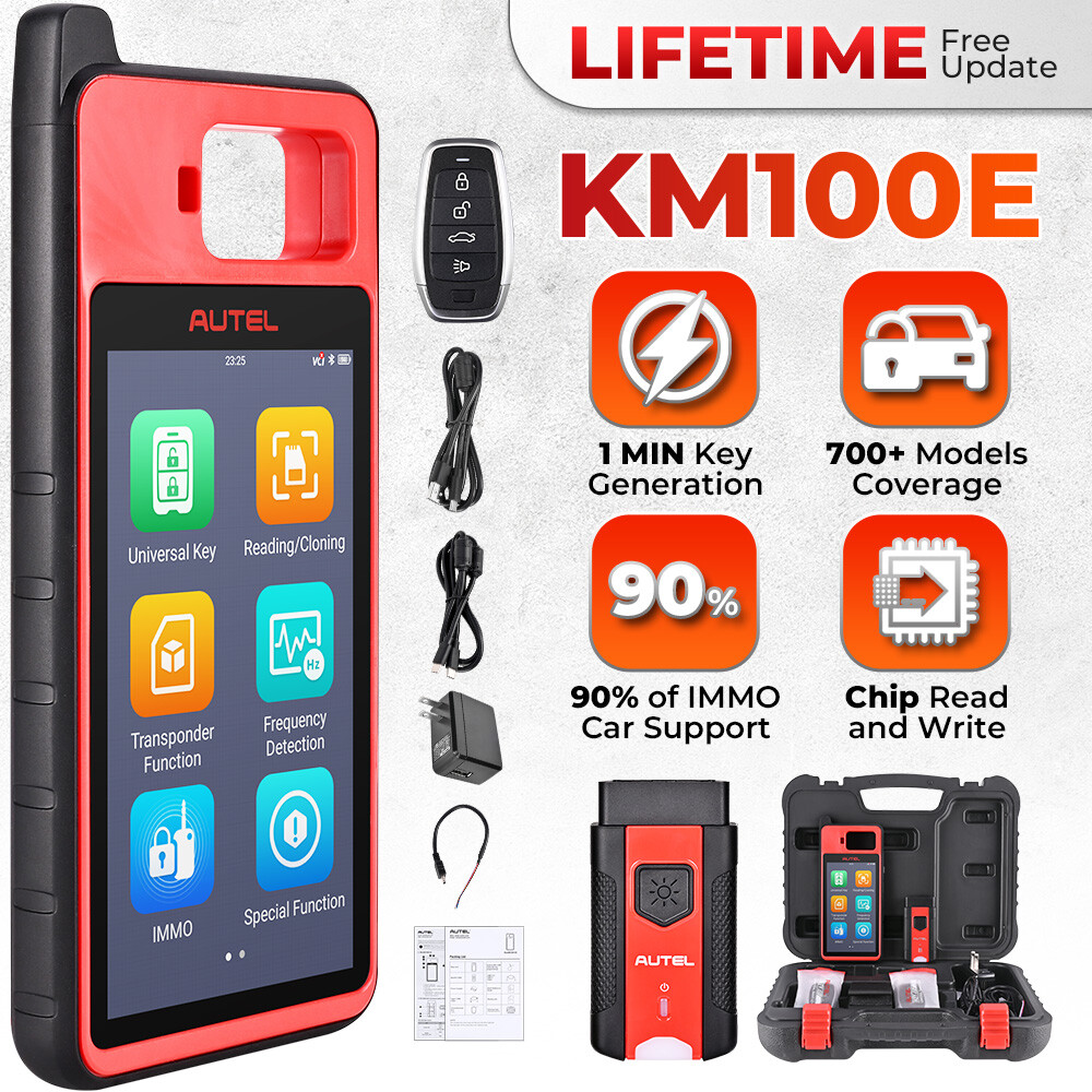 2025 Autel MaxiIM KM100 Key FOB PROGRAMMING Tool 60s Key Generation IMMObilizer