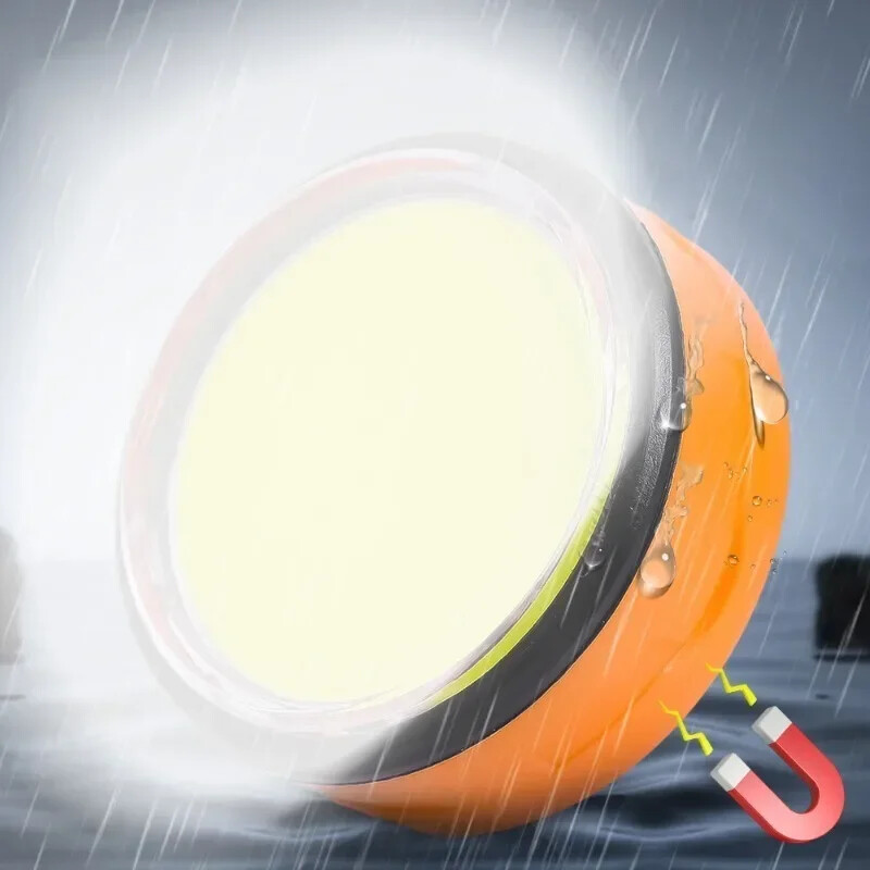 2Pack Mini LED Camping Lantern Portable Flashlight with Magnet Emergency Lantern