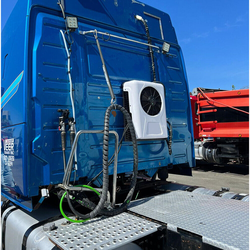 12000 BTU 12V Truck Cab Air Conditioner Split AC Fits Semi Trucks Bus RV Caravan