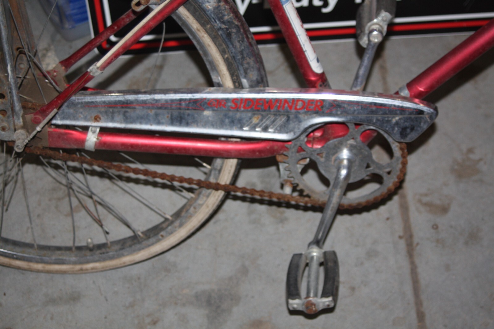 Vintage 1969 General Tire GTR Sidewinder Bicycle Project- See Pics & Description