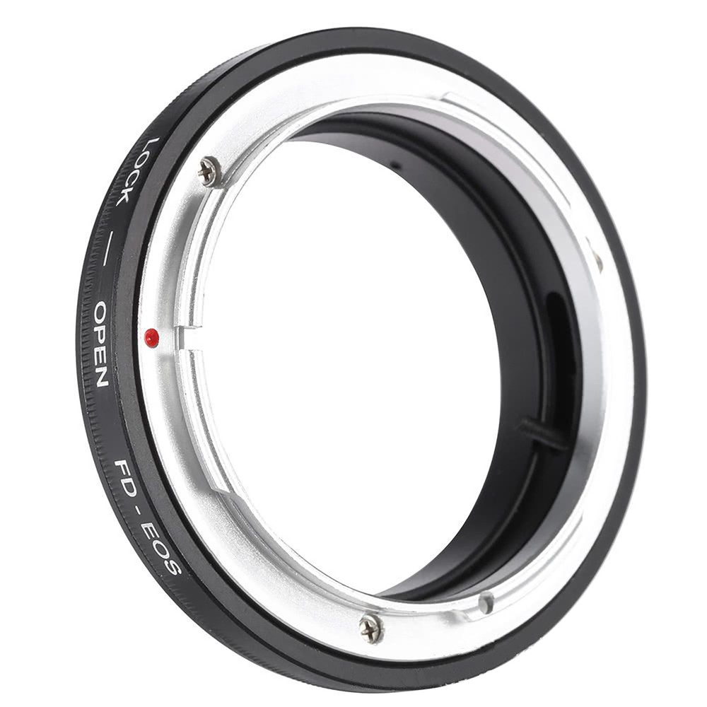 FD-EOS Mount Adapter Ring For Canon FD Lens to EF EOS Mount Camera Camcorder New