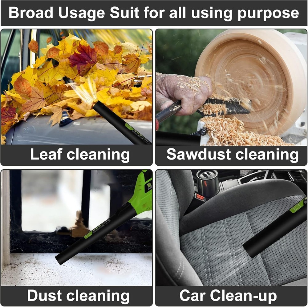 21V Cordless Leaf Blower - Handheld & Lightweight for Effortless Yard Cleanup