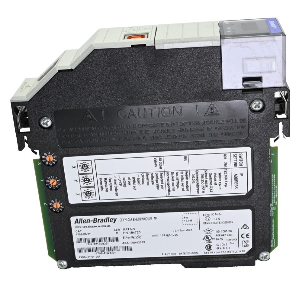 Allen-Bradley 1756-EN2T /D ControlLogix Ethernet Module